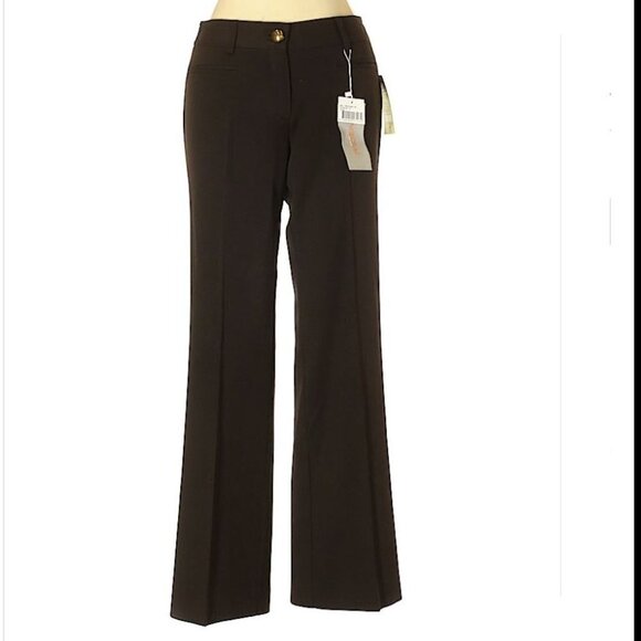 NEW Motivi Stretch Long Trouser Dress Pants Slacks Made in Italy Size 2 - Picture 1 of 9